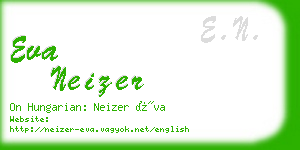 eva neizer business card